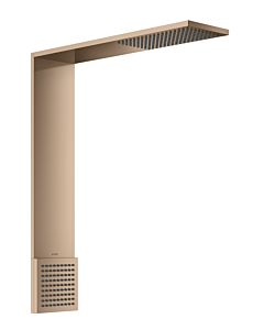 hansgrohe ShowerComposition shower module 12593300 250x250mm, wall mounting, 1jet, with shoulder shower, polished red gold