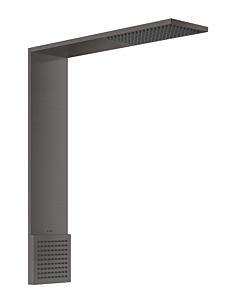 hansgrohe ShowerComposition module de douche 12593340 250x250mm, montage mural, 1jet, avec douche d&#39;épaule, chrome noir brossé