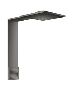 hansgrohe ShowerComposition shower module 12594330 250x250mm, wall mounting, 2jet, with shoulder shower, polished black chrome