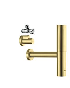 hansgrohe Flowstar design siphon set 51304950 G 2000 2000 /4, brushed brass