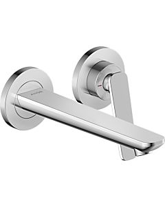 hansgrohe Axor Citterio C mitigeur lavabo 49110000 sans structure, chromé , encastré, montage mural, saillie 193mm