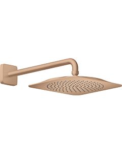 hansgrohe Axor Citterio Douche de tête C 270 1jet 28790310 avec bras de douche, optique or rouge brossé