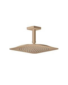 hansgrohe Axor Citterio C Kopfbrause 270 1jet EcoSmart 28793310 Deckenanschluss, brushed red gold optic