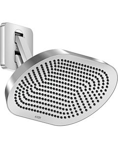 hansgrohe Axor ShowerSphere overhead shower 39746000 370x220mm, with movable shower arm, 2 jets, 8 l/min, chrome