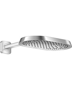 hansgrohe Axor ShowerSphere overhead shower 39748000 370x220mm, with shower arm, 1 jet, 11.2 l/min, chrome
