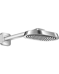 hansgrohe Axor ShowerSphere overhead shower 39770000 250x160mm, with shower arm, 1 jet, 6 l/min, chrome