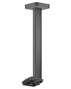 hansgrohe Axor ShowerSphere Deckenanschluss 39768330 300mm, für Kopfbrause 2jet, polished black chrome