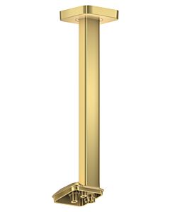 hansgrohe Axor ShowerSphere ceiling connection 39767990 300mm, for 1-jet overhead shower, polished gold optic