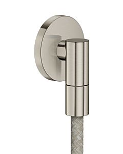 hansgrohe AXOR wall connection 36737800 round G1/2&quot; stainless steel Optic