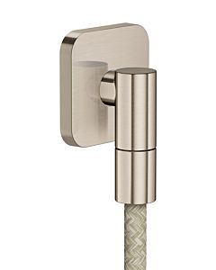 hansgrohe AXOR Wandanschluss 36739820 softsquare G1/2" Brushed Nickel