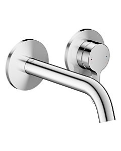 hansgrohe AXOR One single-lever basin mixer 48170000 concealed for wall mounting with lever handle and spout 160 mm, chrome