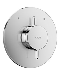 Mélangeur hansgrohe AXOR One 48415000 dissimulé pour 2 fonctions, chromé