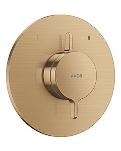 Mitigeur AXOR hansgrohe One 48415140 encastré pour 2 fonctions, bronze brossé