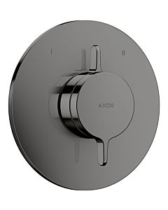 Mitigeur AXOR hansgrohe One 48415330 encastré pour 2 fonctions, chrome noir poli