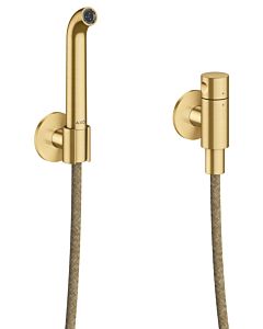 hansgrohe AXOR One Gießrohrset 48655250 mit Rückflussverhinderer, brushed gold optic