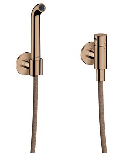 hansgrohe AXOR One Gießrohrset 48655300 mit Rückflussverhinderer, polished red gold