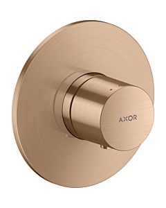 Thermostat AXOR hansgrohe One 48711310 encastré, or rouge brossé