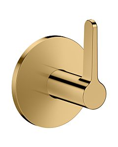 hansgrohe AXOR One Absperrventil 48772990 Unterputz, polished gold optic, mit Hebelgriff