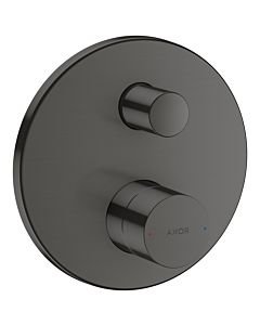 hansgrohe Axor Uno Fertigmontageset 45407340 Unterputz-Wannenarmatur, Zerogriff, mit integrierter Sicherungskombination, brushed black chrome