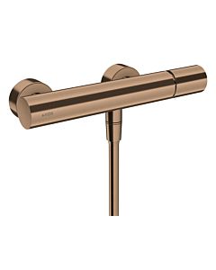 hansgrohe Axor Uno mitigeur de douche 45600310 apparent, avec poignée zéro, or rouge brossé