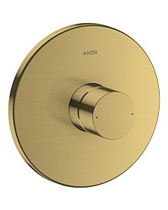 hansgrohe Axor Uno Finishing set 45605250 Concealed shower mixer, with zero handle, brushed gold optic