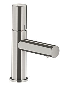 hansgrohe Axor Uno Wash basin mixer 45005800 projection 108mm, with zero handle, non-closable drain fitting, stainless steel look