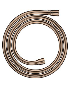 hansgrohe shower hose 1600mm PRG 28626300 metal, both. con., 2000 .6 m, pol. r gol