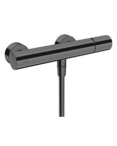 hansgrohe Axor Uno mitigeur de douche 45600330 apparent, avec poignée zéro, chrome noir poli