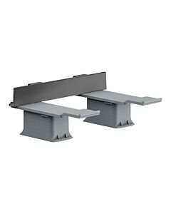 hansgrohe Axor Adapterset 42870330 polished black chrome