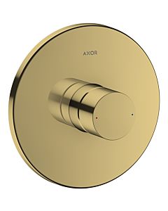 hansgrohe Axor Uno Finishing set 45605990 Concealed shower mixer, with zero handle, polished gold optic