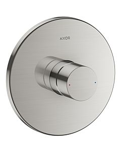 hansgrohe Axor Uno Finishing set 45605800 Concealed shower mixer, with zero handle, stainless steel look