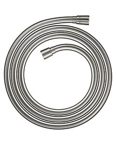 Flexible de douche hansgrohe 2 000 mm BSO 28624800 métal-ef., raccord double face, 2 m, finition ES