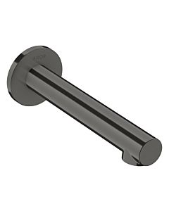 hansgrohe Axor Uno Bath spout 45410340 projection 175mm, straight, with rosette, wall mounting, brushed black chrome