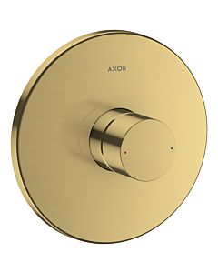 hansgrohe Axor Uno set prêt à monter 45605950 mitigeur de douche à encastrer, avec poignée zéro, laiton brossé