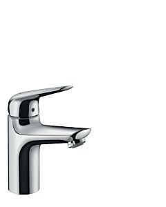 Hansgrohe Novus 100 basin mixer tap 71036000 chrome, low pressure, with waste fitting