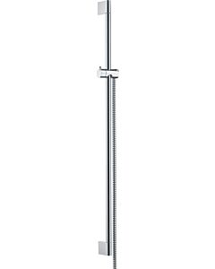 hansgrohe Brausestange Unica Crometta 27614000 90 cm, chrom, Metaflex 160 cm