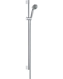 hansgrohe Brause Set Crometta 85 Multi 27766000 chrom, mit 90 cm Brausestange Unica Crometta