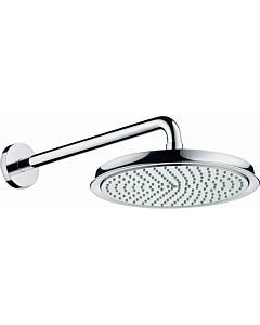 hansgrohe Raindance Classic Kopfbrause 27424000 240 Air, 24 cm, mit Brausearm 38,3 cm, chrom
