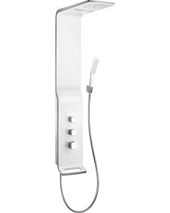 hansgrohe Raindance Lift shower panel 27008400 chrome / white, surface-mounted, with hand shower