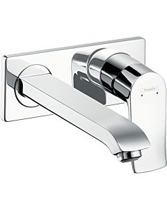 hansgrohe Metris Finishing set 31086000 projection 225 mm, concealed washbasin mixer, chrome