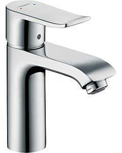 hansgrohe Metris 110 Waschtischarmatur 31080000 chrom, mit Ablaufgarnitur