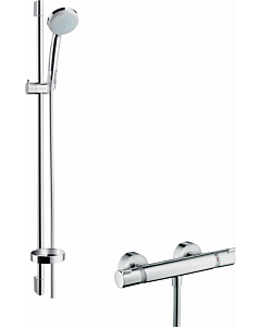 hansgrohe Brause Set Croma 100 Vario 27035000 chrom, DN 15, Stange 0,90 m