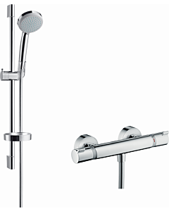 hansgrohe Croma Brausesystem 27034000 958 mm Brausestange, mit Thermostat, chrom