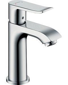 hansgrohe Metris 100 robinetterie de lavabo 31088000 chromé , avec garniture de vidage