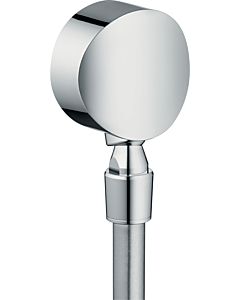 hansgrohe Fixfit S 27506000 Schlauchanschluss chrom, mit Rückflussverhinderer & Kugelgelenk