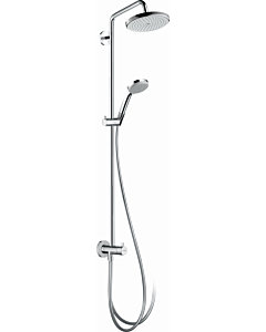hansgrohe Croma 220 Reno Showerpipe 27224000  Brausearm 400 mm, schwenkbar, chrom