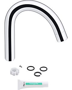 hansgrohe bec Axor Terrano 2 poignées 96521000 mitigeur lavabo chromé