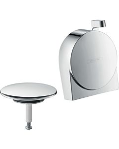 hansgrohe Ablaufgarnitur Exafill S 58117820 brushed  nickel, mit Schwallstrahl