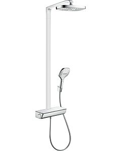 hansgrohe Raindance Select 300 Showerpipe 27282000 E300, chrom, 2jet, EcoSmart 9L, Brausearm 38 cm