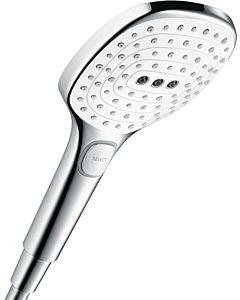 hansgrohe Raindance Select E 120 3jet 26521400 Handbrause Ecosmart, weiß chrom
